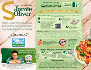 : Sadia y Jamie Oliver: sello de bienestar animal